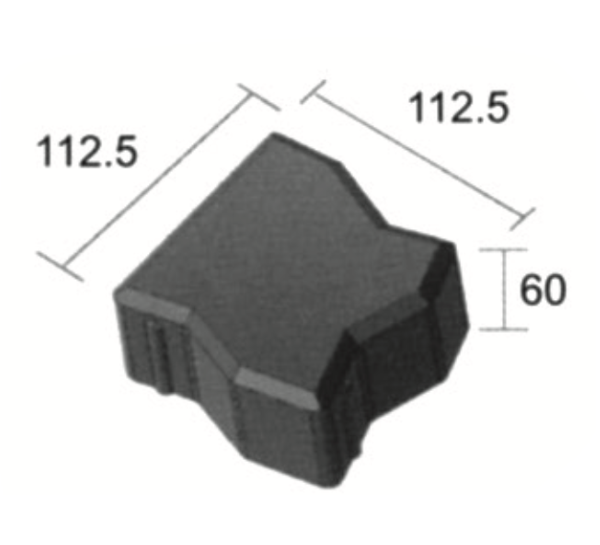 112.5 x 112.5 x 60mm 