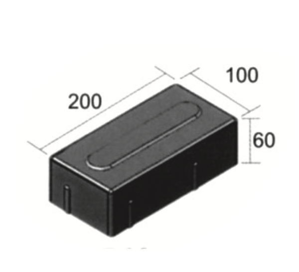 200x 100x60mm 