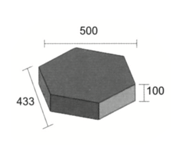 500x433x 100mm 