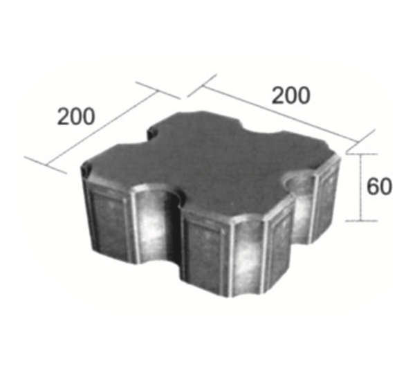 200x200x60mm 