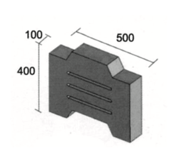 500x400x 100mm 