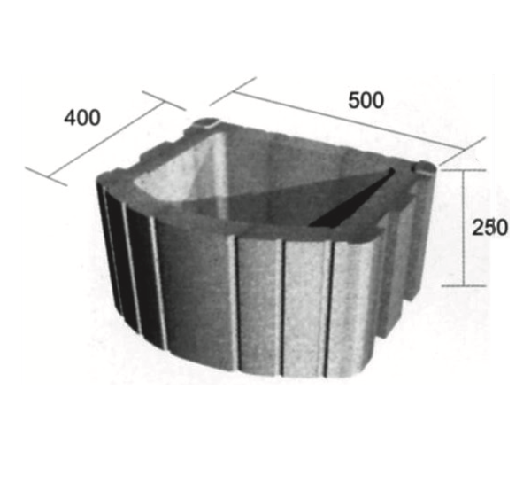 500x400x250mm 
